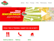 Tablet Screenshot of presto-pizza.pl